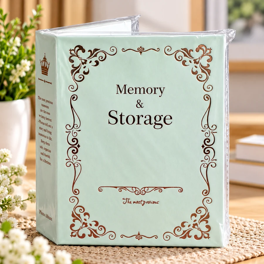 Elegant Mint Memory Album